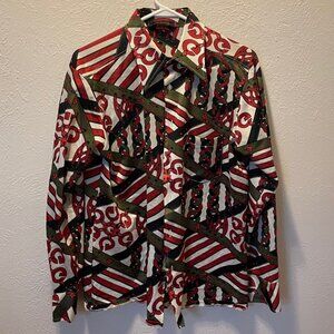 Vintage Puritan Men's Long Sleeve Shirt - Small